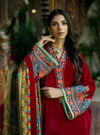 Zainab Chottani | Makhmal Luxe Pret | Shehla by Zainab Chottani - Designer Dress - Type: Ladies Clothes - Available at Libayah - 100% Original