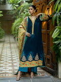 Zainab Chottani | Makhmal Luxe Pret | Soltani by Zainab Chottani - Designer Dress - Type: Ladies Clothes - Available at Libayah - 100% Original