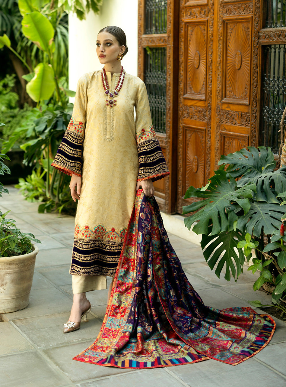 Zainab Chottani | Makhmal Luxe Pret | Zarrin by Zainab Chottani - Designer Dress - Type: Ladies Clothes - Available at Libayah - 100% Original