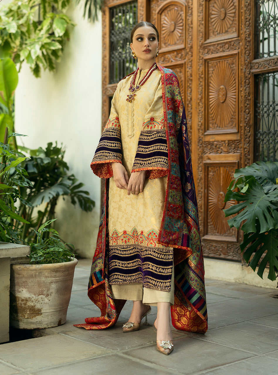 Zainab Chottani | Makhmal Luxe Pret | Zarrin by Zainab Chottani - Designer Dress - Type: Ladies Clothes - Available at Libayah - 100% Original