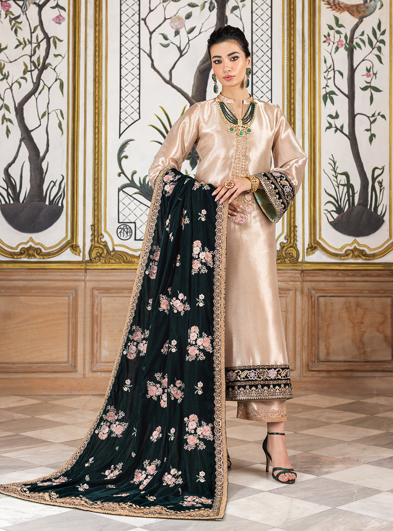 Zainab Chottani | Velvet Formals 24 | Sarwana by Zainab Chottani - Designer Dress - Type: Ladies Clothes - Available at Libayah - 100% Original