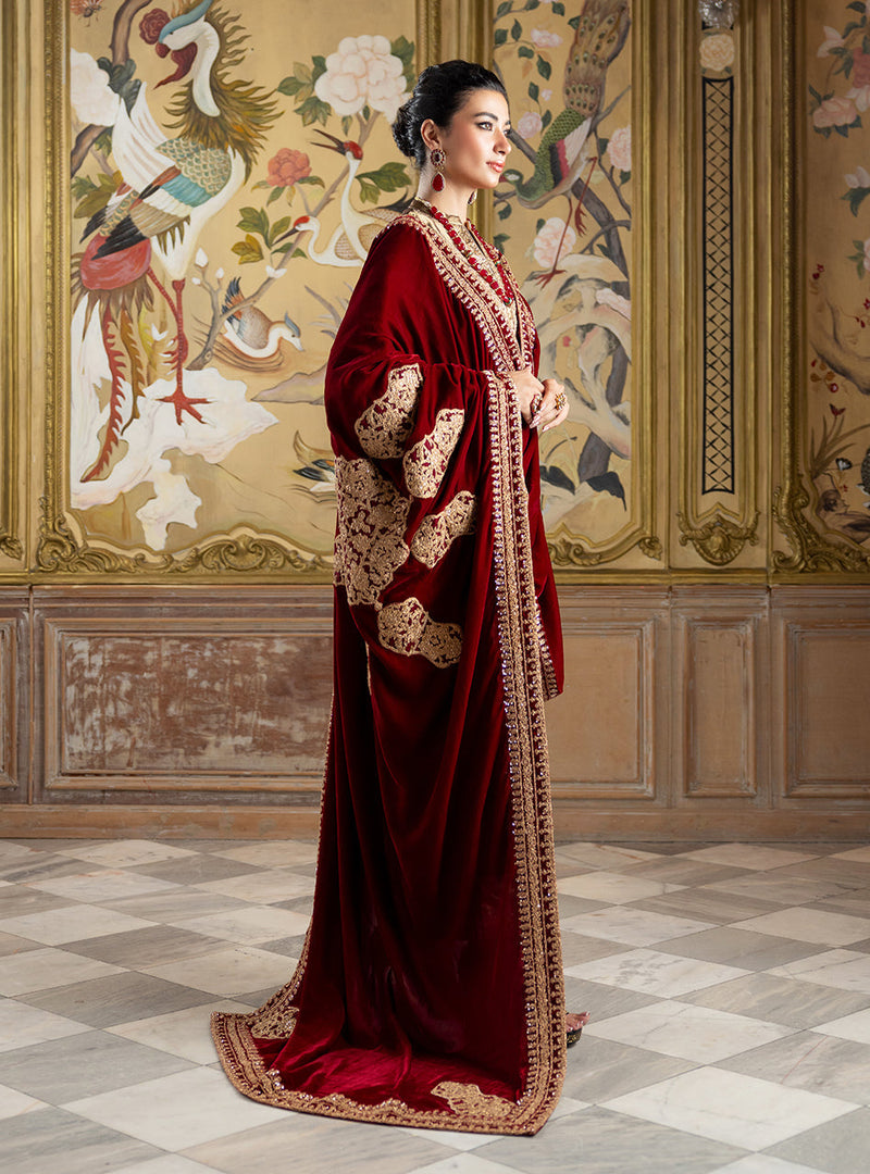 Zainab Chottani | Velvet Formals 24 | Zerlin by Zainab Chottani - Designer Dress - Type: Ladies Clothes - Available at Libayah - 100% Original