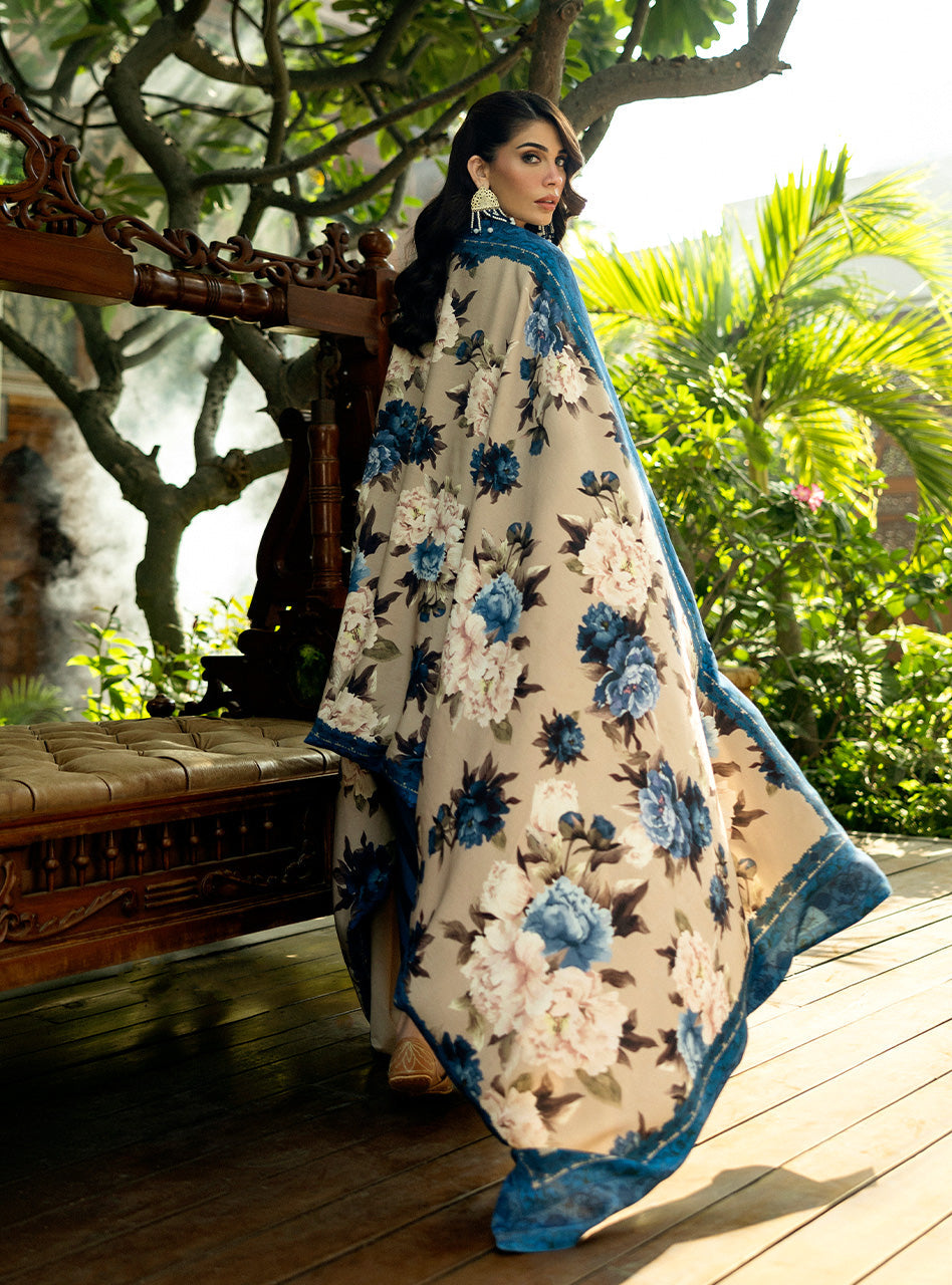 Zainab Chottani | Winter Shawls 24 |  Alayna by Zainab Chottani - Designer Dress - Type: Ladies Clothes - Available at Libayah - 100% Original