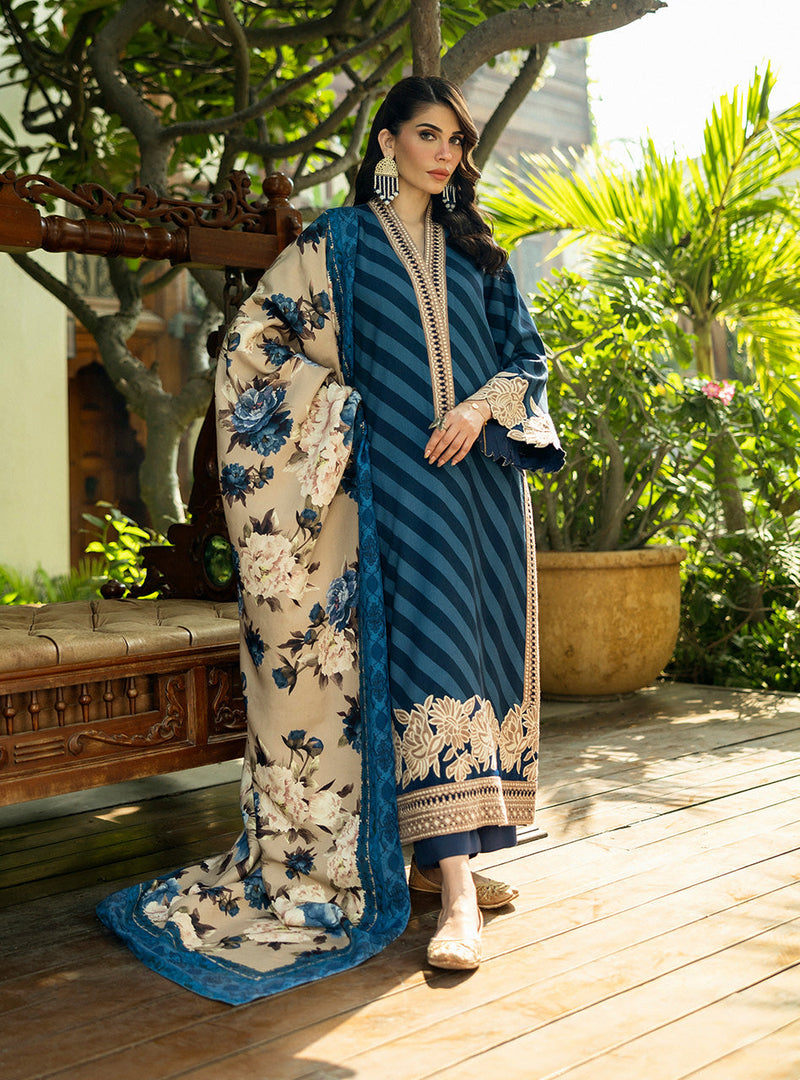 Zainab Chottani | Winter Shawls 24 |  Alayna by Zainab Chottani - Designer Dress - Type: Ladies Clothes - Available at Libayah - 100% Original