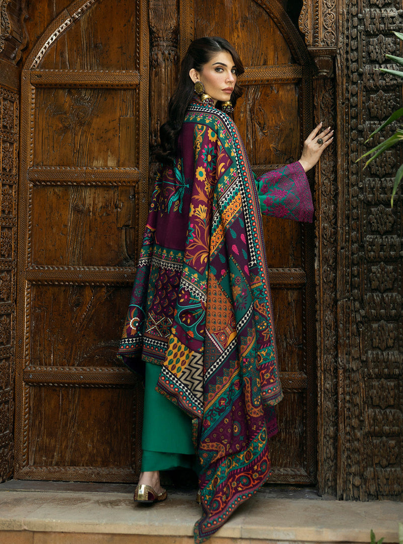 Zainab Chottani | Winter Shawls 24 | Esha by Zainab Chottani - Designer Dress - Type: Ladies Clothes - Available at Libayah - 100% Original
