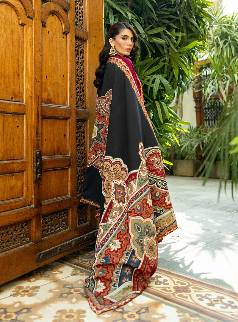 Zainab Chottani | Winter Shawls 24 |  Sila by Zainab Chottani - Designer Dress - Type: Ladies Clothes - Available at Libayah - 100% Original