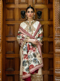 Zainab Chottani | Winter Shawls 24 |  Shyna by Zainab Chottani - Designer Dress - Type: Ladies Clothes - Available at Libayah - 100% Original