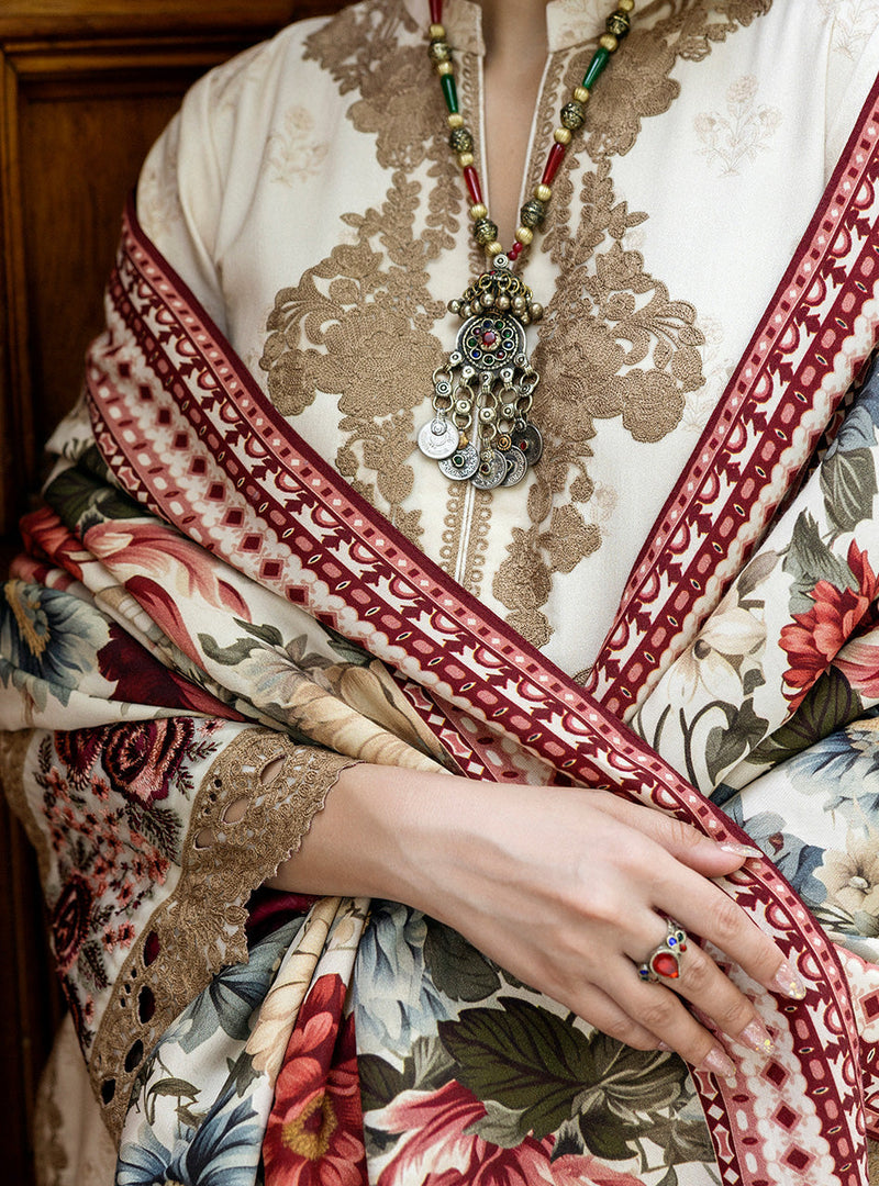 Zainab Chottani | Winter Shawls 24 |  Shyna by Zainab Chottani - Designer Dress - Type: Ladies Clothes - Available at Libayah - 100% Original