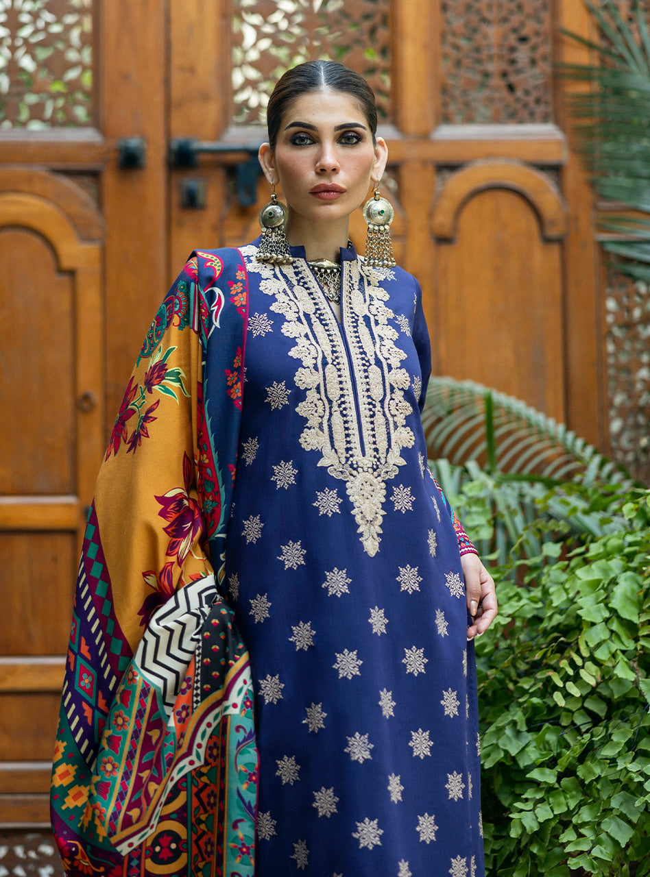 Zainab Chottani | Winter Shawls 24 |Maya by Zainab Chottani - Designer Dress - Type: Ladies Clothes - Available at Libayah - 100% Original