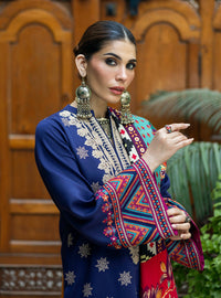 Zainab Chottani | Winter Shawls 24 |Maya by Zainab Chottani - Designer Dress - Type: Ladies Clothes - Available at Libayah - 100% Original