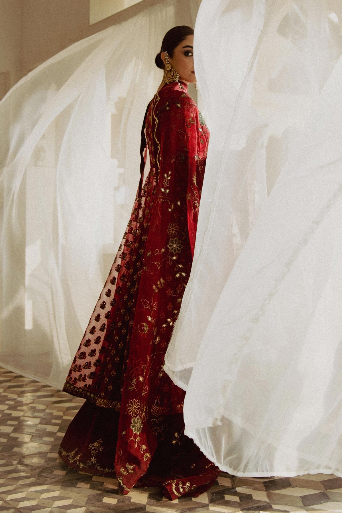 Zara Shahjahan | Bridal 2024 | GUL-MOHAR by Zara Shahjahan - Designer Dress - Type: Ladies Clothes - Available at Libayah - 100% Original