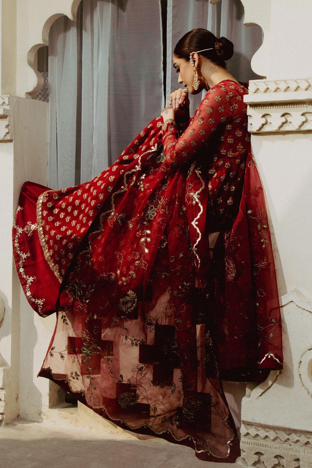 Zara Shahjahan | Bridal 2024 | GUL-MOHAR by Zara Shahjahan - Designer Dress - Type: Ladies Clothes - Available at Libayah - 100% Original