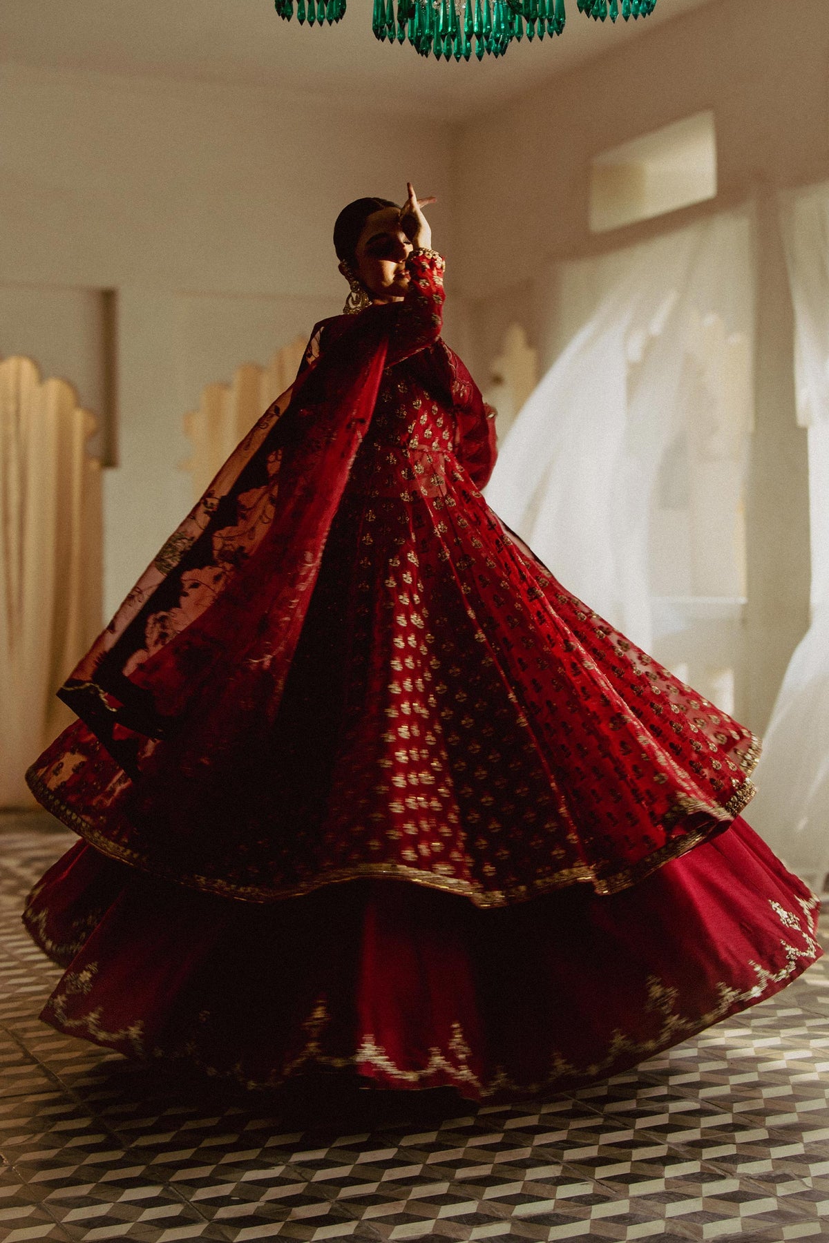 Zara Shahjahan | Bridal 2024 | GUL-MOHAR by Zara Shahjahan - Designer Dress - Type: Ladies Clothes - Available at Libayah - 100% Original