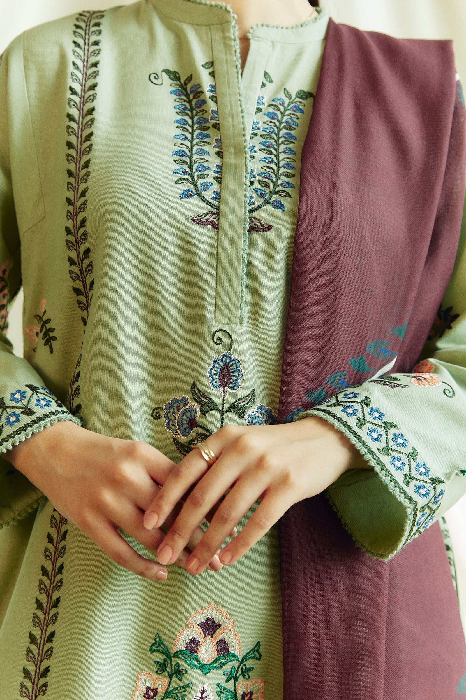 Zara Shahjahan | Coco Winter 24 | Pearl-3B by Zara Shahjahan - Designer Dress - Type: Ladies Clothes - Available at Libayah - 100% Original