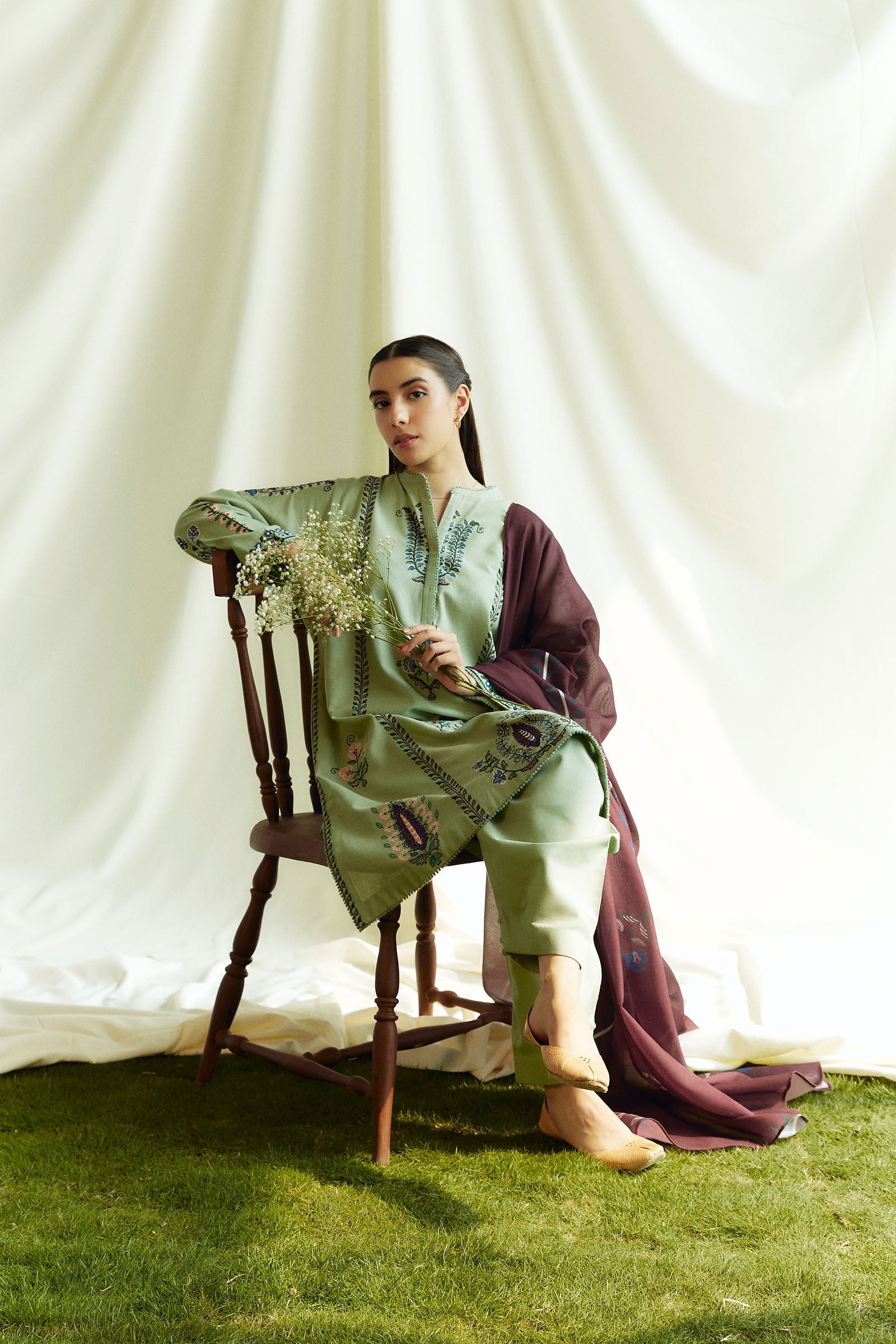 Zara Shahjahan | Coco Winter 24 | Pearl-3B by Zara Shahjahan - Designer Dress - Type: Ladies Clothes - Available at Libayah - 100% Original