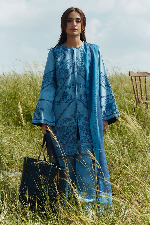 Zara Shahjahan | Coco Winter 24 | Topaz-4A by Zara Shahjahan - Designer Dress - Type: Ladies Clothes - Available at Libayah - 100% Original