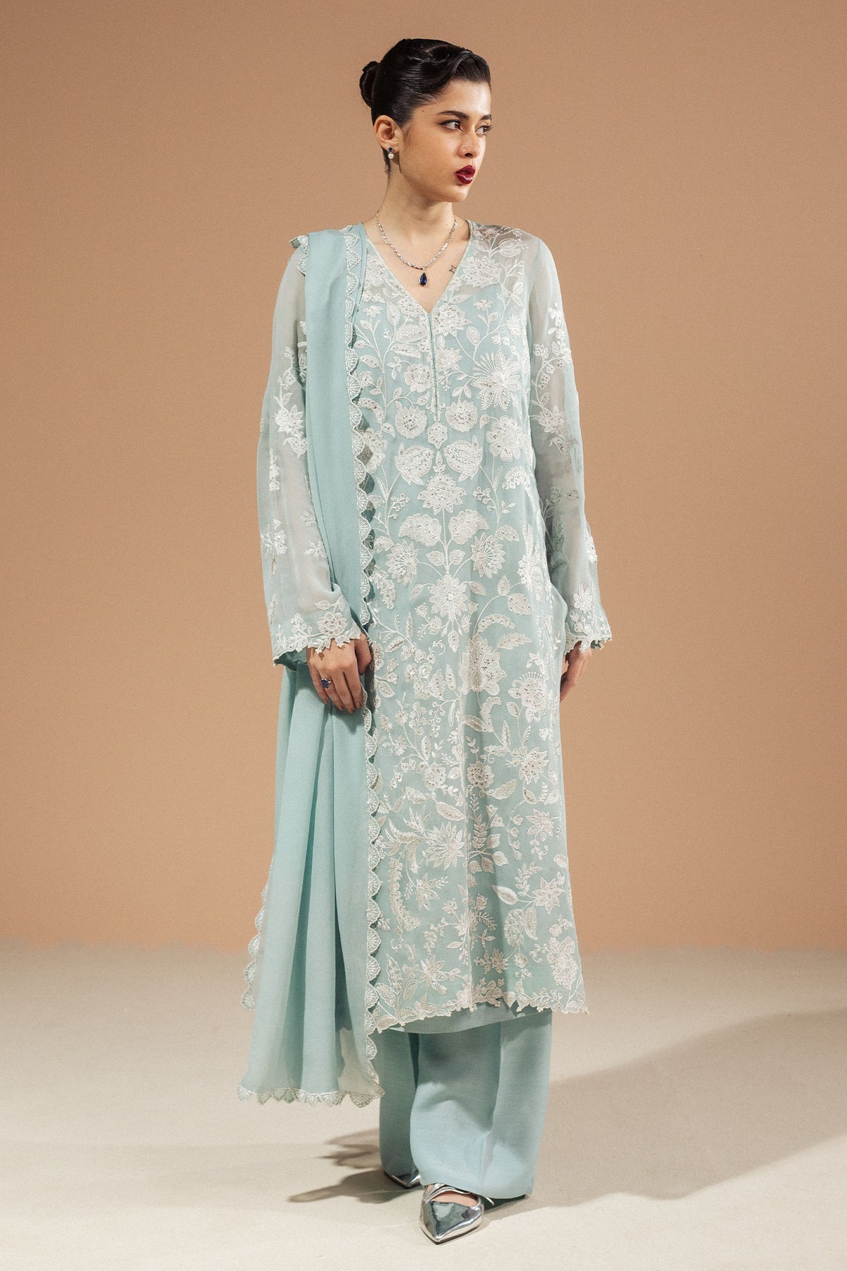 Zara Shahjahan | Festive Wear 25 | ZR25F0230 by Zara Shahjahan - Designer Dress - Type: Ladies Clothes - Available at Libayah - 100% Original