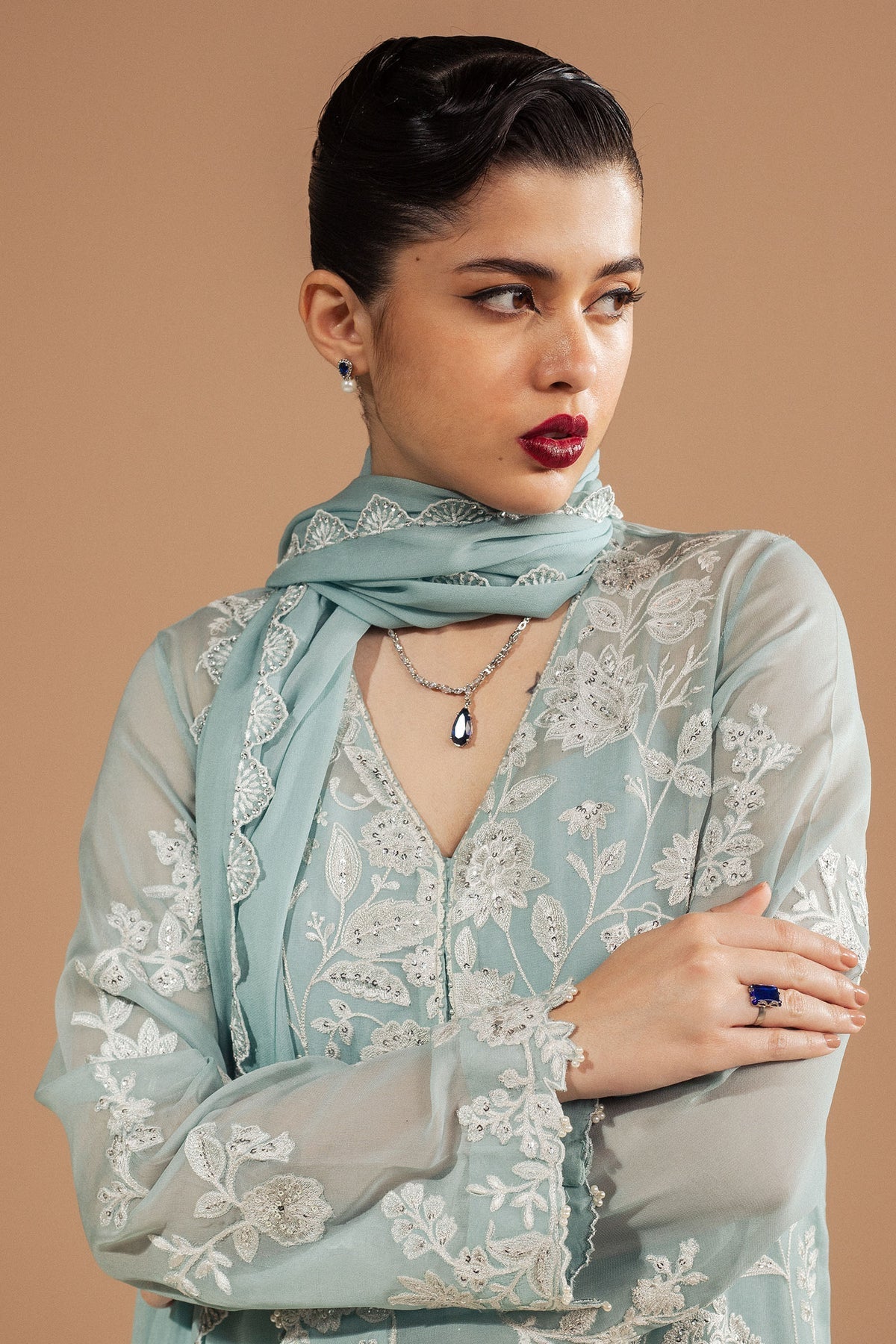 Zara Shahjahan | Festive Wear 25 | ZR25F0230 by Zara Shahjahan - Designer Dress - Type: Ladies Clothes - Available at Libayah - 100% Original