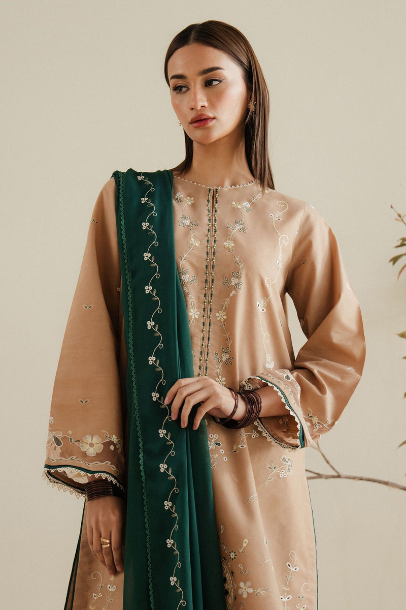 Zara Shahjahan | Pret Wear | CR25P0104 by Zara Shahjahan - Designer Dress - Type: Ladies Clothes - Available at Libayah - 100% Original