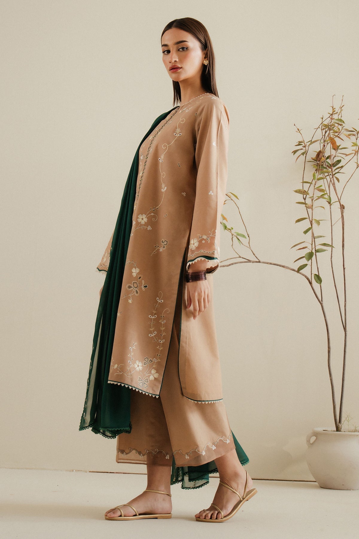 Zara Shahjahan | Pret Wear | CR25P0104 by Zara Shahjahan - Designer Dress - Type: Ladies Clothes - Available at Libayah - 100% Original