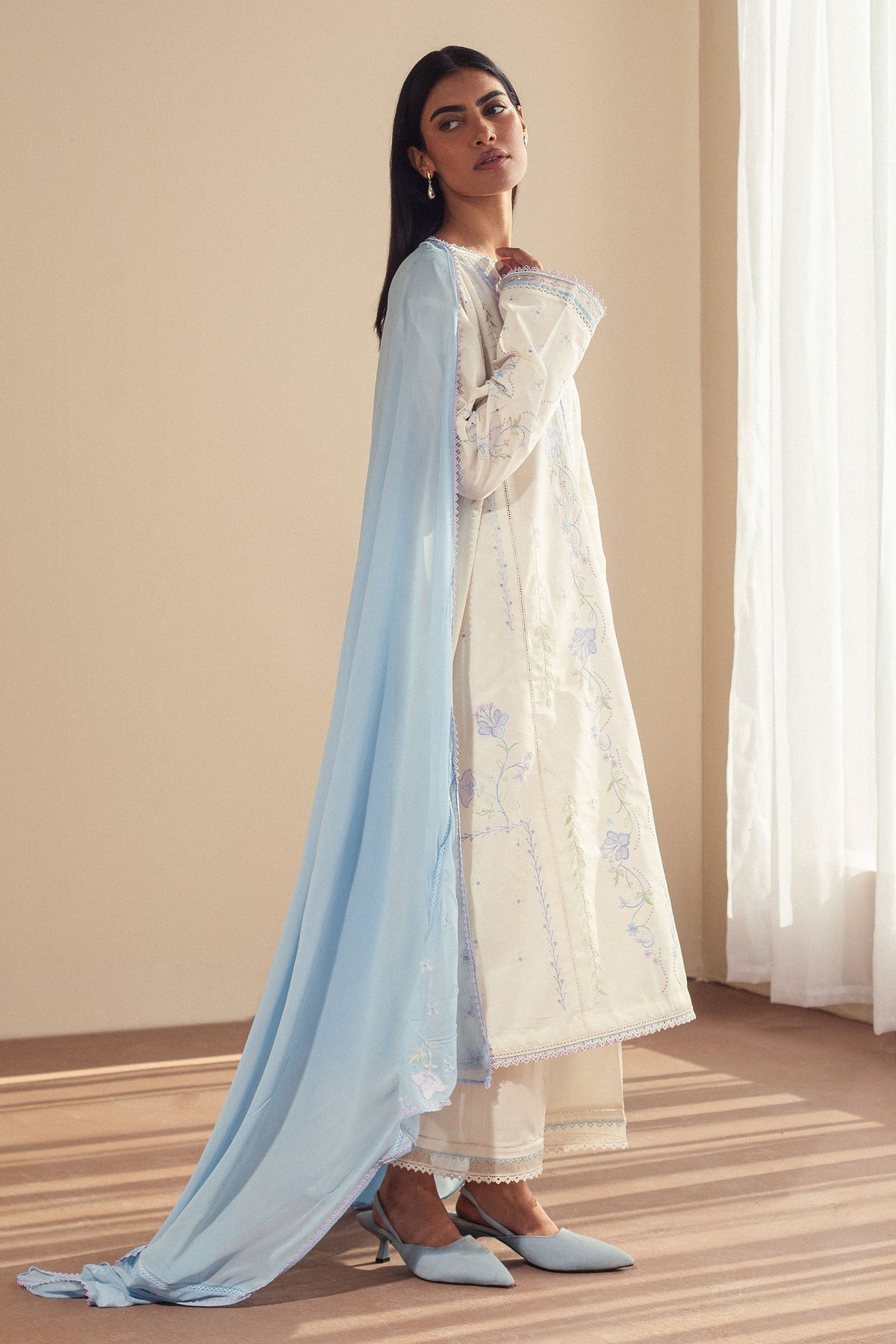 Zara Shahjahan | Pret Wear | CR25P0108 by Zara Shahjahan - Designer Dress - Type: Ladies Clothes - Available at Libayah - 100% Original