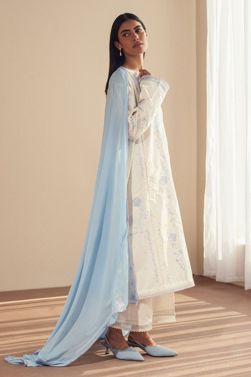 Zara Shahjahan | Pret Wear | CR25P0108 by Zara Shahjahan - Designer Dress - Type: Ladies Clothes - Available at Libayah - 100% Original