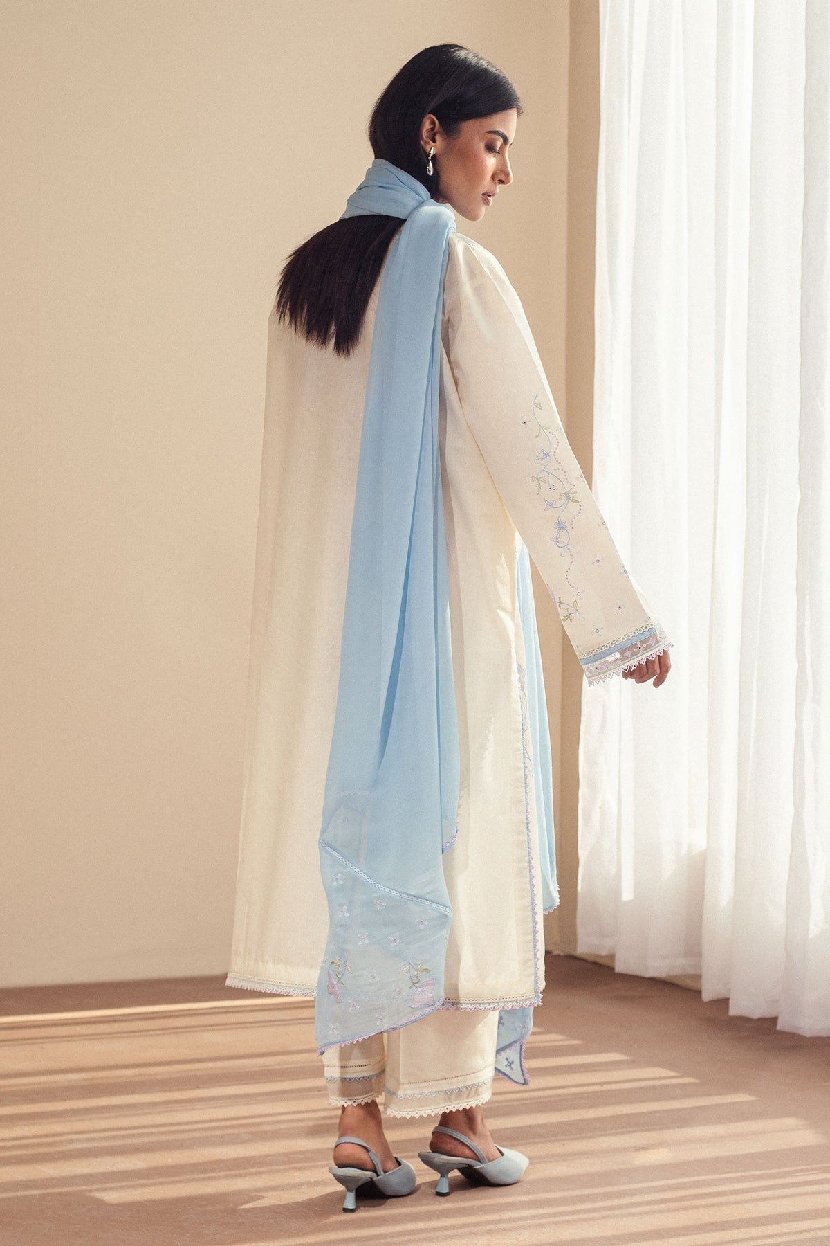 Zara Shahjahan | Pret Wear | CR25P0108 by Zara Shahjahan - Designer Dress - Type: Ladies Clothes - Available at Libayah - 100% Original