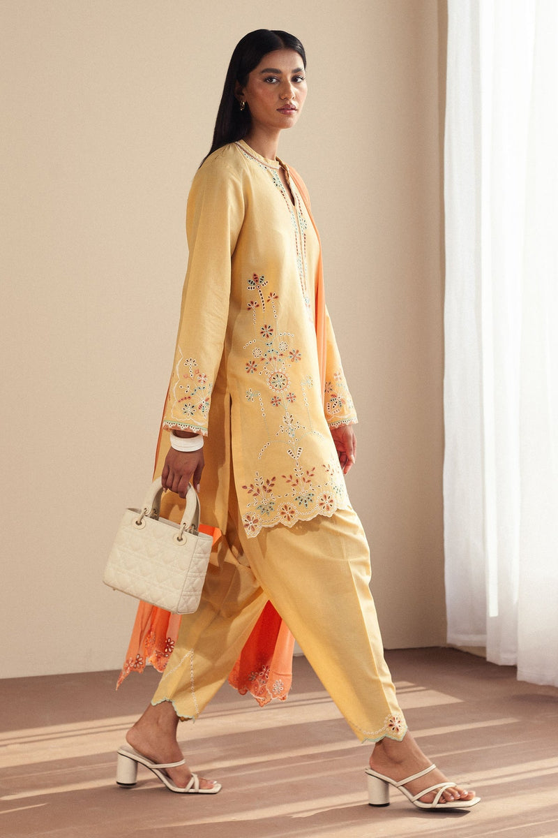 Zara Shahjahan | Pret Wear | CR25P0109 by Zara Shahjahan - Designer Dress - Type: Ladies Clothes - Available at Libayah - 100% Original