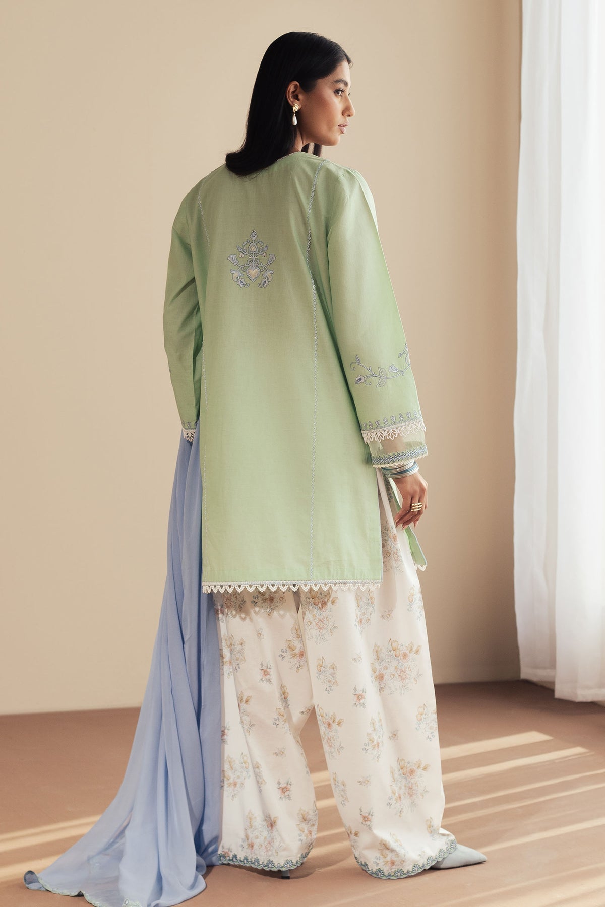 Zara Shahjahan | Pret Wear | CR25P0110 by Zara Shahjahan - Designer Dress - Type: Ladies Clothes - Available at Libayah - 100% Original