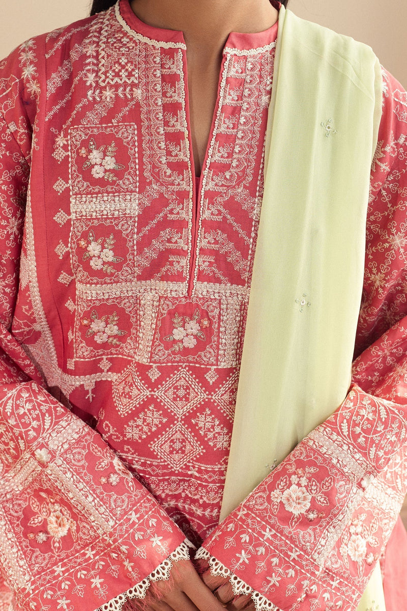 Zara Shahjahan | Pret Wear | CR25P0211 by Zara Shahjahan - Designer Dress - Type: Ladies Clothes - Available at Libayah - 100% Original