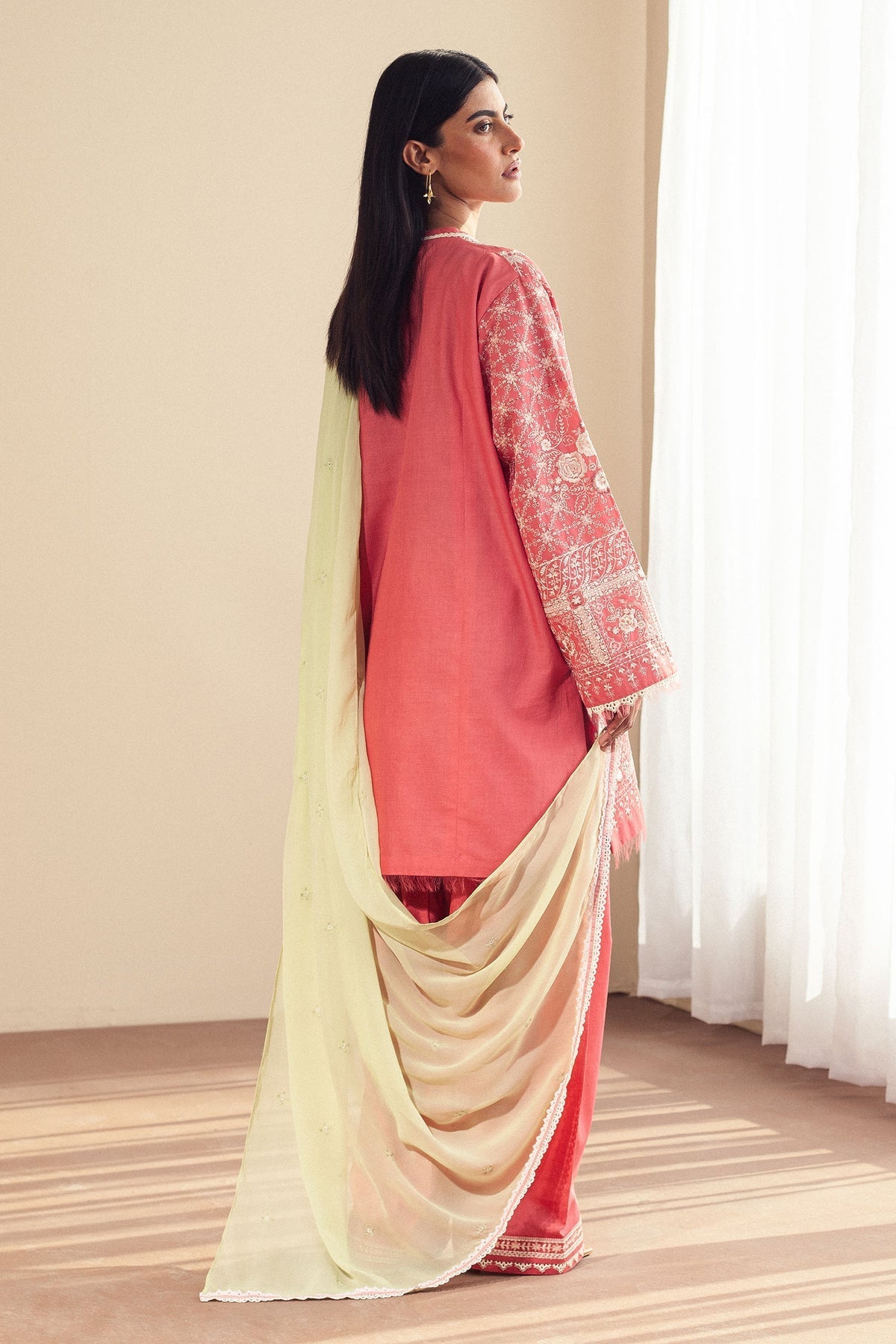 Zara Shahjahan | Pret Wear | CR25P0211 by Zara Shahjahan - Designer Dress - Type: Ladies Clothes - Available at Libayah - 100% Original