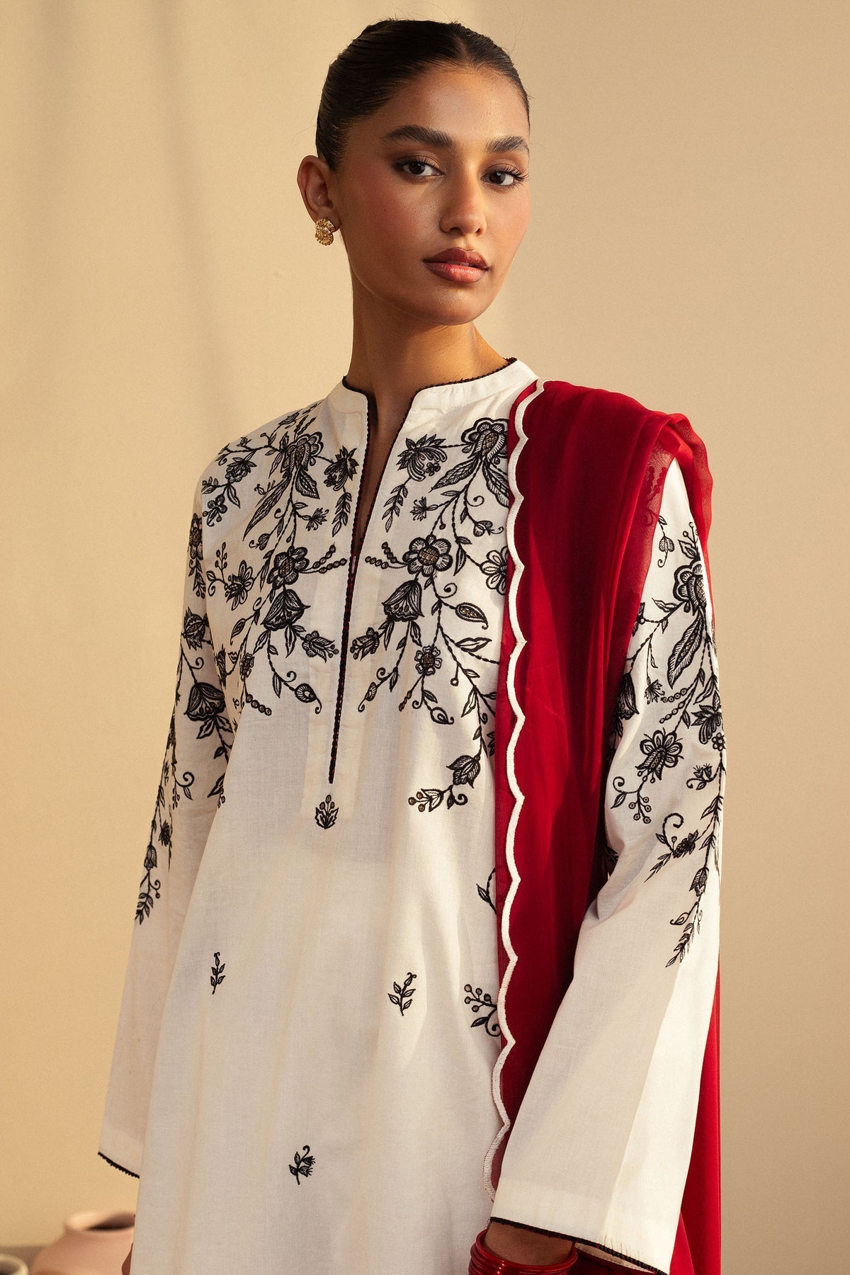 Zara Shahjahan | Pret Wear | CR25P0213 by Zara Shahjahan - Designer Dress - Type: Ladies Clothes - Available at Libayah - 100% Original