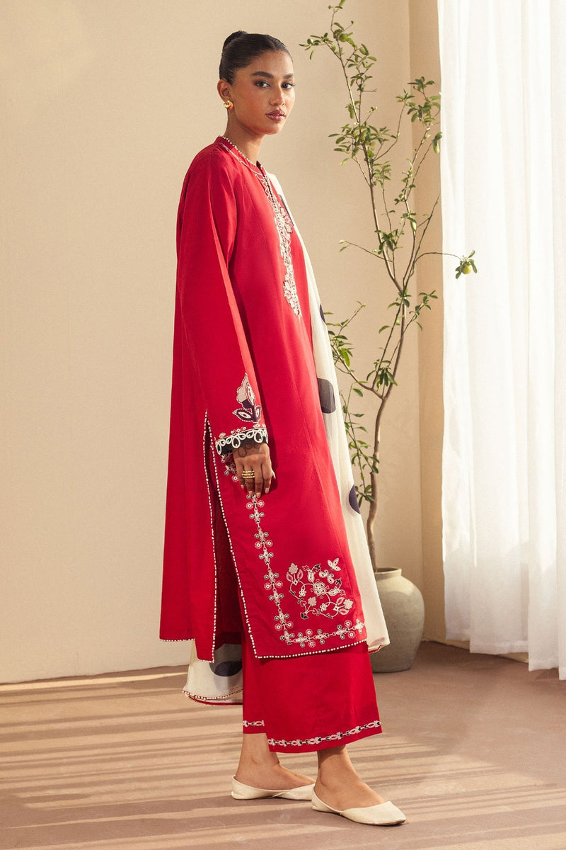 Zara Shahjahan | Pret Wear | CR25P0103 by Zara Shahjahan - Designer Dress - Type: Ladies Clothes - Available at Libayah - 100% Original