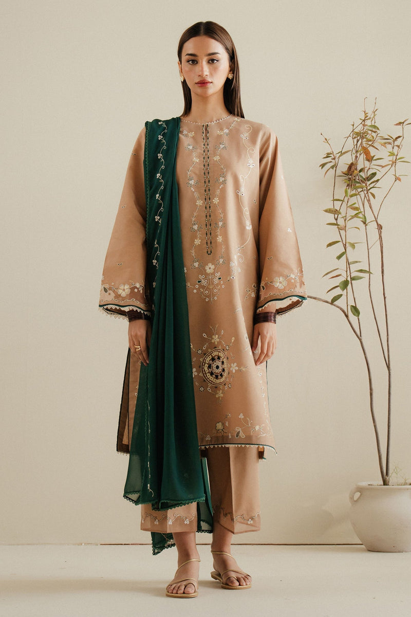 Zara Shahjahan | Pret Wear | CR25P0104 by Zara Shahjahan - Designer Dress - Type: Ladies Clothes - Available at Libayah - 100% Original