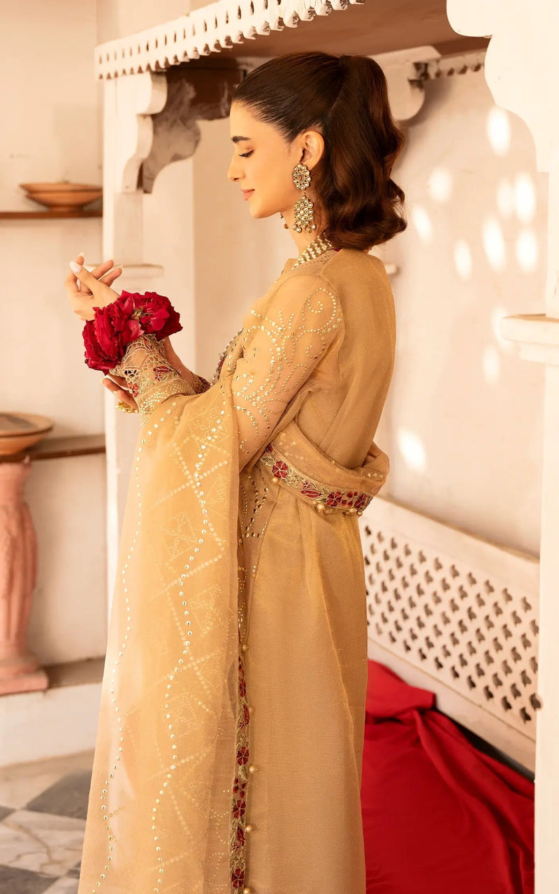 Asifa and Nabeel | Sunehri Eid 25 | Zareen-(SEF25-06) by Asifa and Nabeel - Designer Dress - Type: Ladies Clothes - Available at Libayah - 100% Original