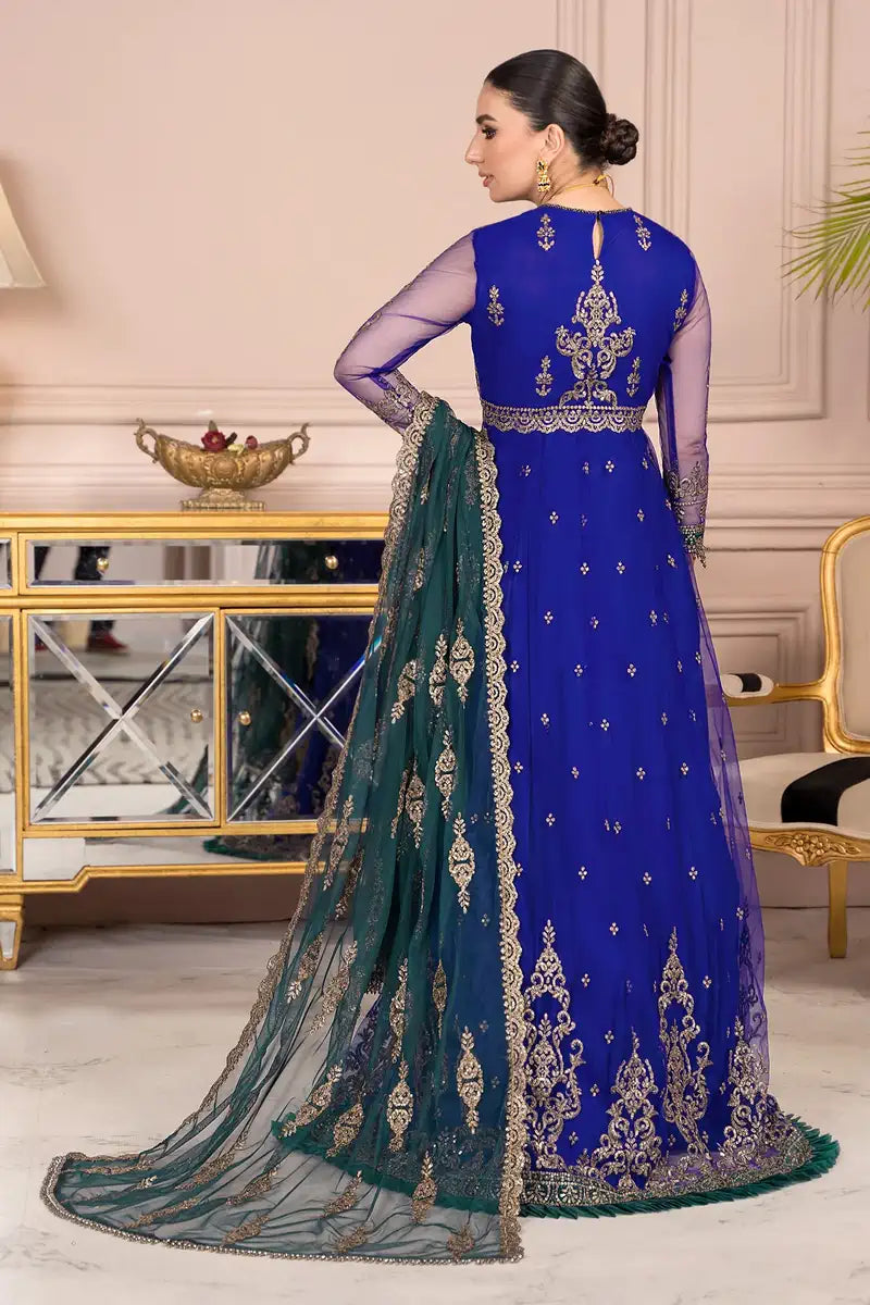 Zarif | Afreen Formals | ZA 09 ROYAL by Zarif - Designer Dress - Type: Ladies Clothes - Available at Libayah - 100% Original