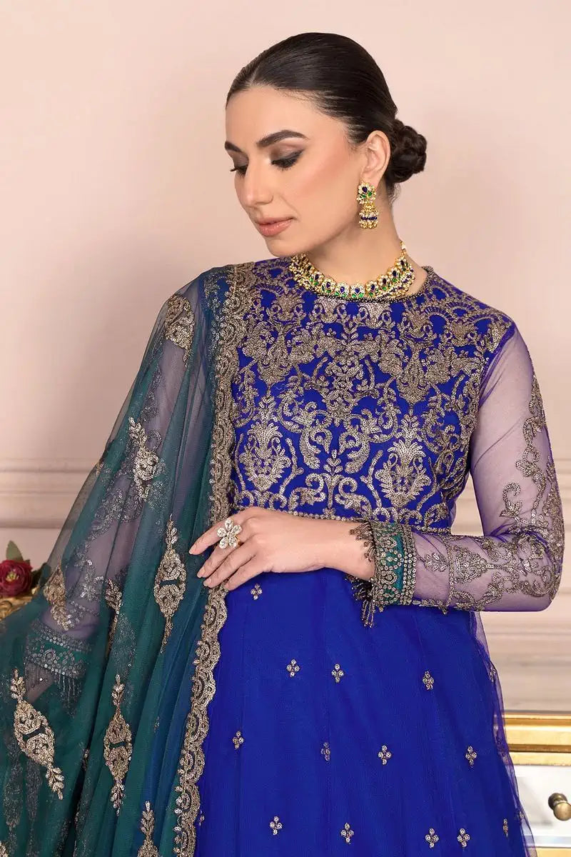 Zarif | Afreen Formals | ZA 09 ROYAL by Zarif - Designer Dress - Type: Ladies Clothes - Available at Libayah - 100% Original
