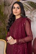 Zarif | Afreen Formals | ZA 04 MULBERRY by Zarif - Designer Dress - Type: Ladies Clothes - Available at Libayah - 100% Original