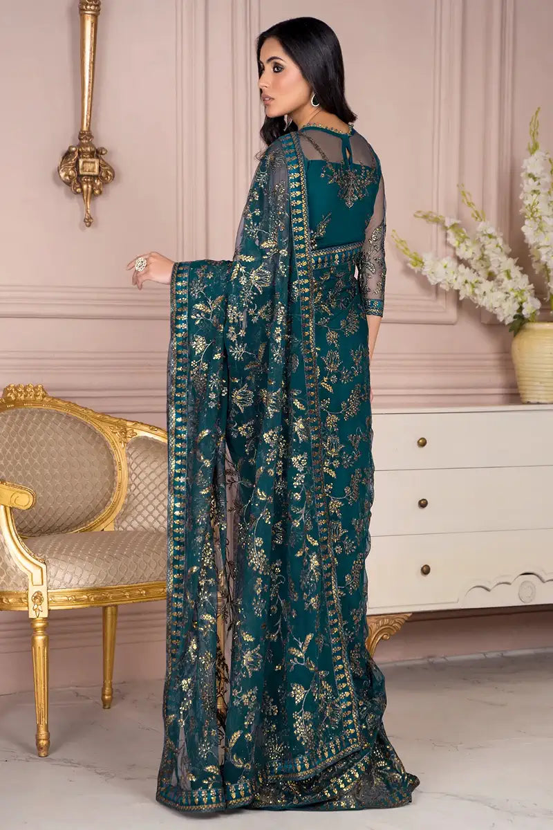 Zarif | Afreen Formals | ZA 01 EVERGREEN by Zarif - Designer Dress - Type: Ladies Clothes - Available at Libayah - 100% Original
