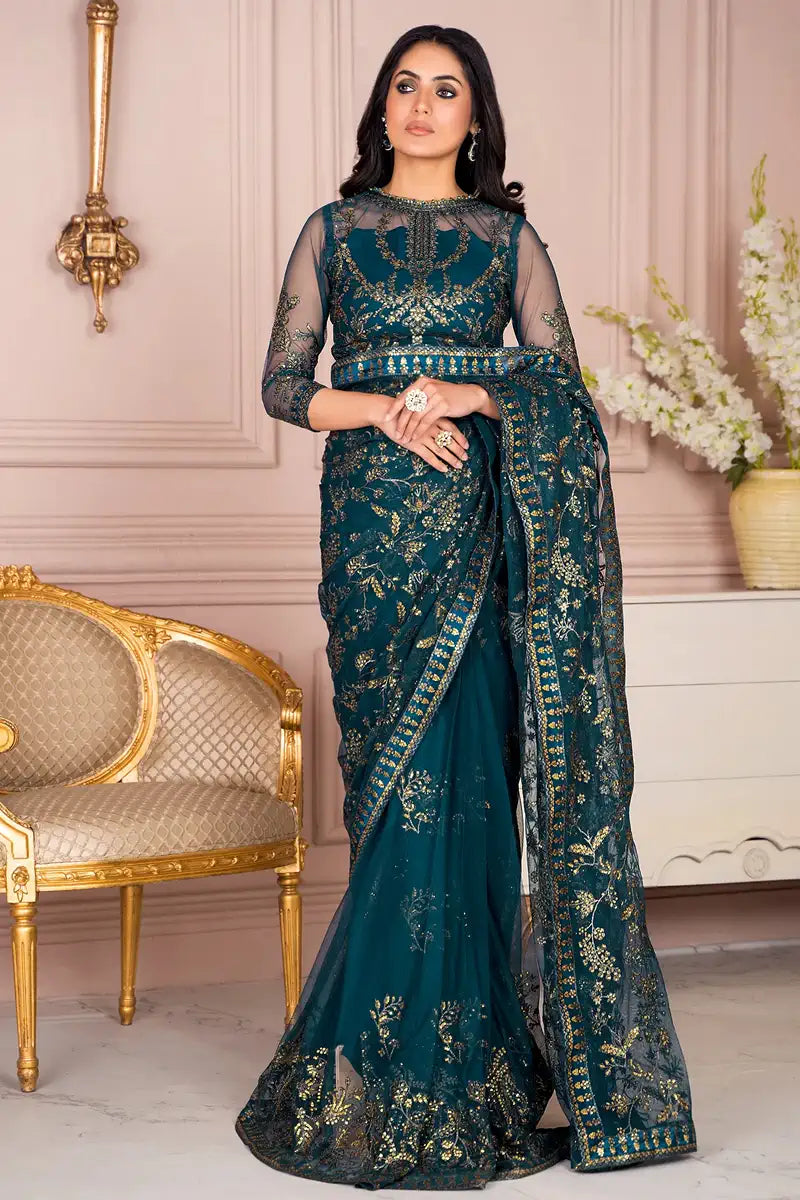 Zarif | Afreen Formals | ZA 01 EVERGREEN by Zarif - Designer Dress - Type: Ladies Clothes - Available at Libayah - 100% Original