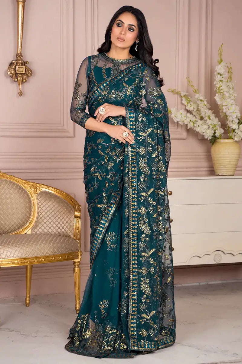 Zarif | Afreen Formals | ZA 01 EVERGREEN by Zarif - Designer Dress - Type: Ladies Clothes - Available at Libayah - 100% Original