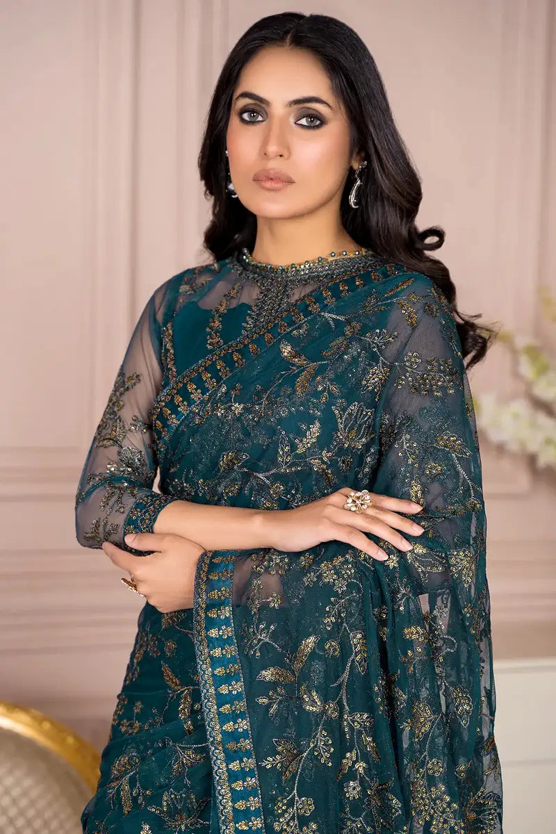 Zarif | Afreen Formals | ZA 01 EVERGREEN by Zarif - Designer Dress - Type: Ladies Clothes - Available at Libayah - 100% Original