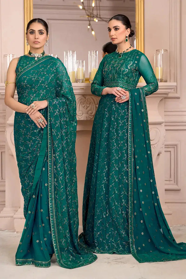 Zarif | Afreen Formals | ZA 07 TROPICAL by Zarif - Designer Dress - Type: Ladies Clothes - Available at Libayah - 100% Original