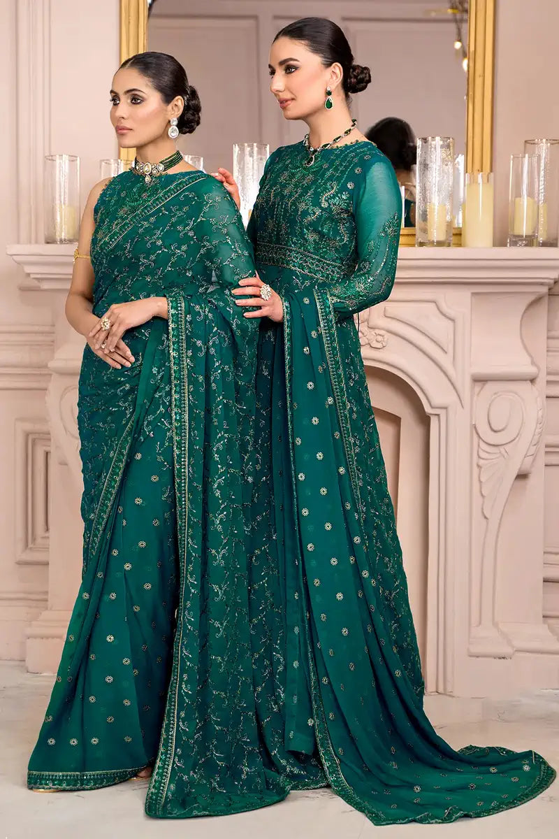 Zarif | Afreen Formals | ZA 07 TROPICAL by Zarif - Designer Dress - Type: Ladies Clothes - Available at Libayah - 100% Original