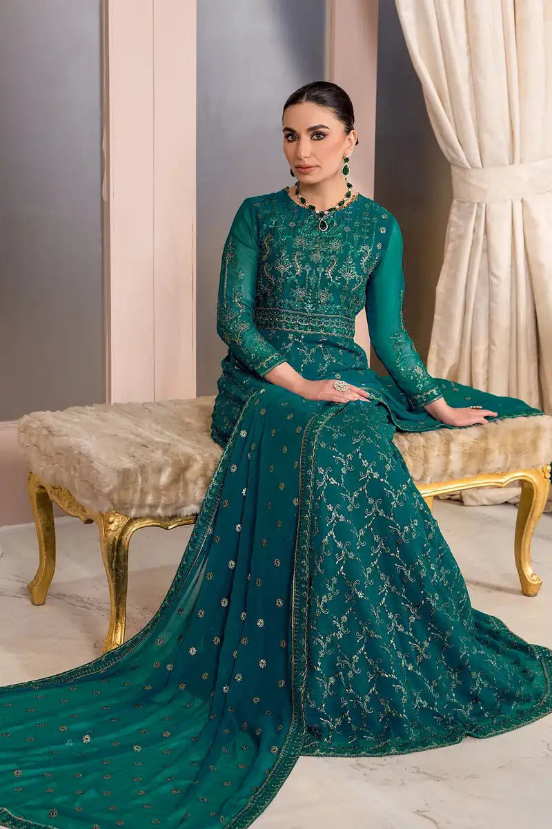 Zarif | Afreen Formals | ZA 07 TROPICAL by Zarif - Designer Dress - Type: Ladies Clothes - Available at Libayah - 100% Original