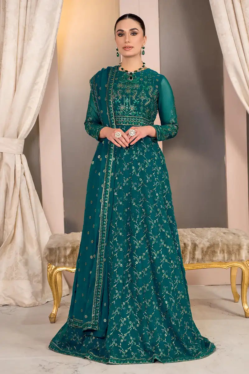 Zarif | Afreen Formals | ZA 07 TROPICAL by Zarif - Designer Dress - Type: Ladies Clothes - Available at Libayah - 100% Original
