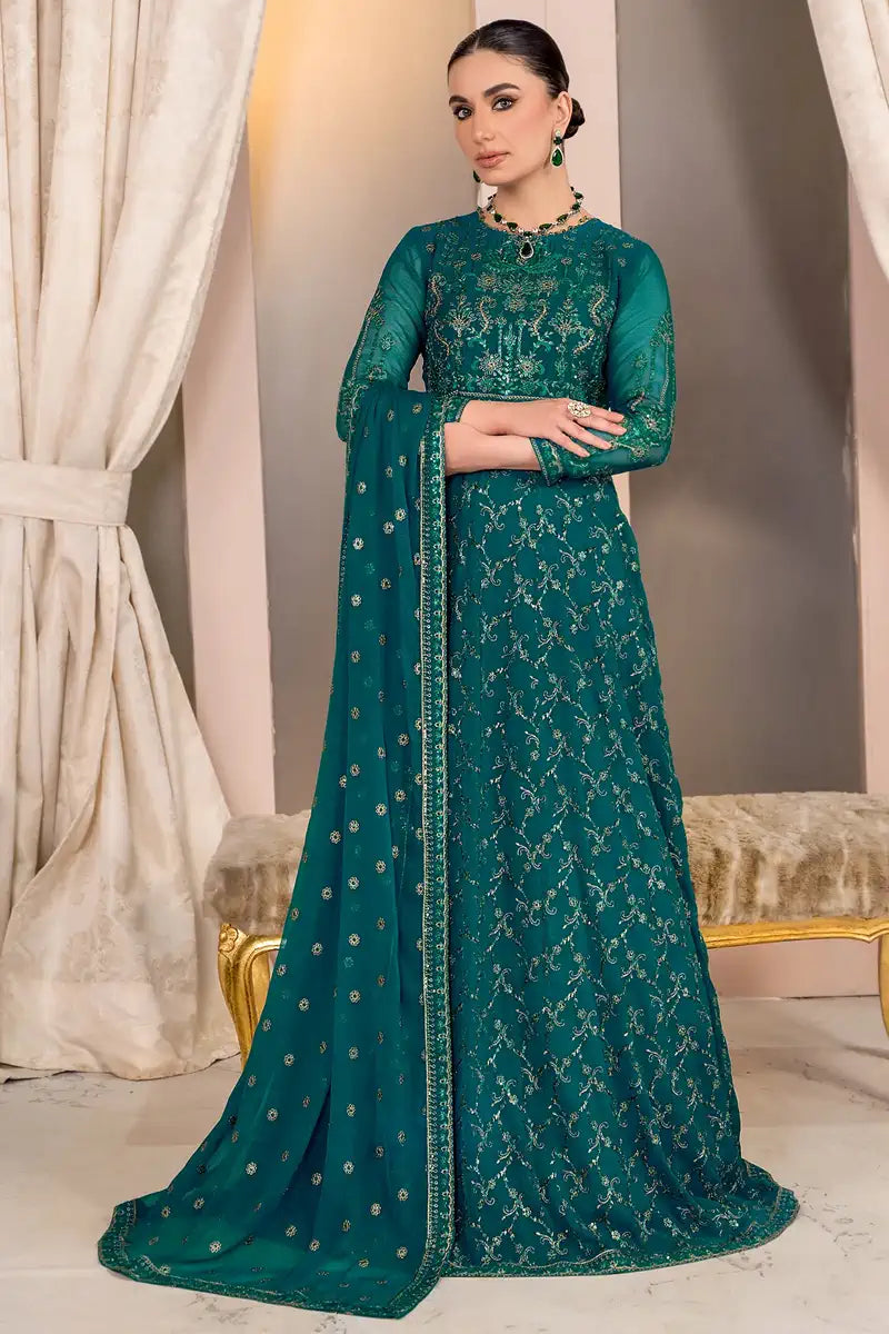 Zarif | Afreen Formals | ZA 07 TROPICAL by Zarif - Designer Dress - Type: Ladies Clothes - Available at Libayah - 100% Original