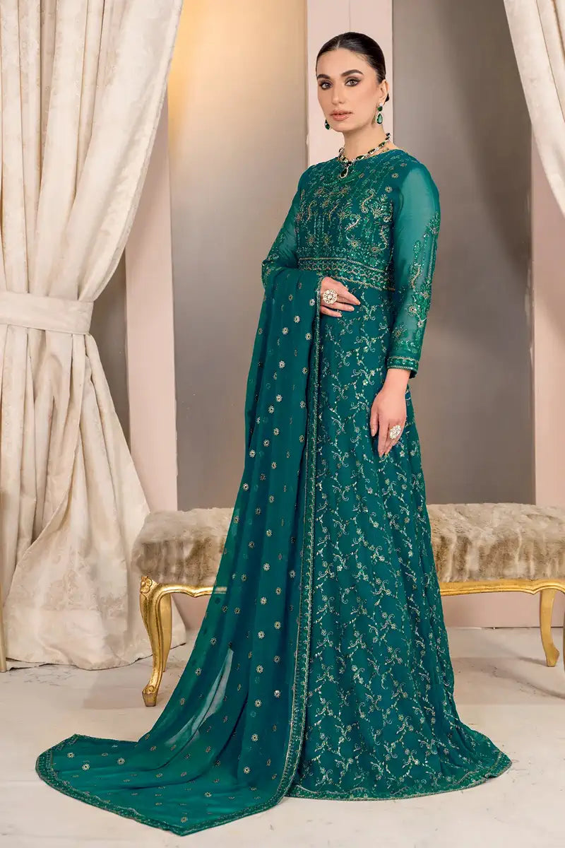 Zarif | Afreen Formals | ZA 07 TROPICAL by Zarif - Designer Dress - Type: Ladies Clothes - Available at Libayah - 100% Original
