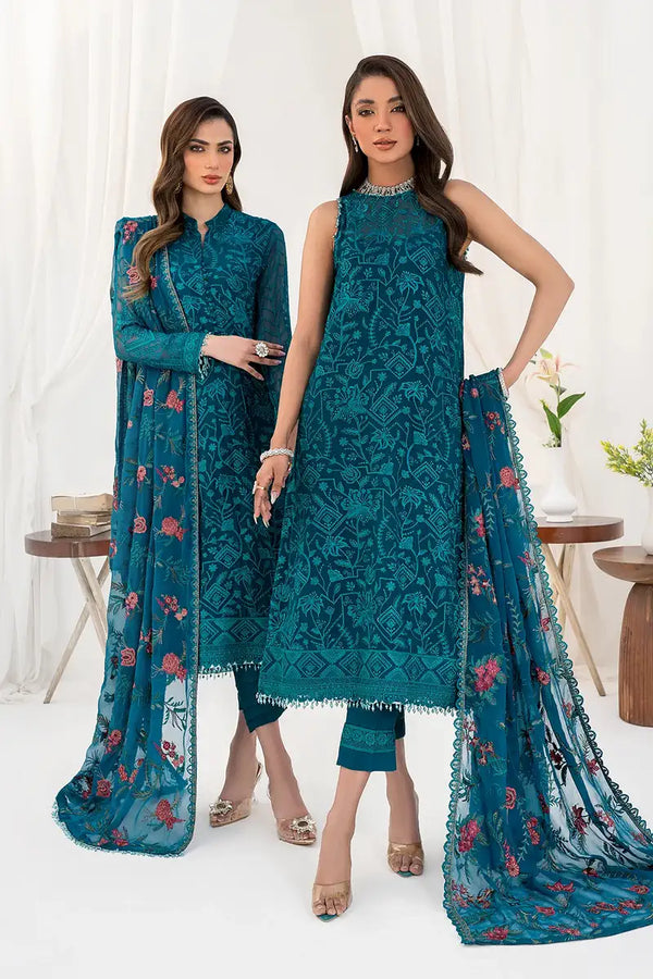 Zarif | LA CELESTE LUXURY Formals | ZLC 03 GARDENIA by Zarif - Designer Dress - Type: Ladies Clothes - Available at Libayah - 100% Original