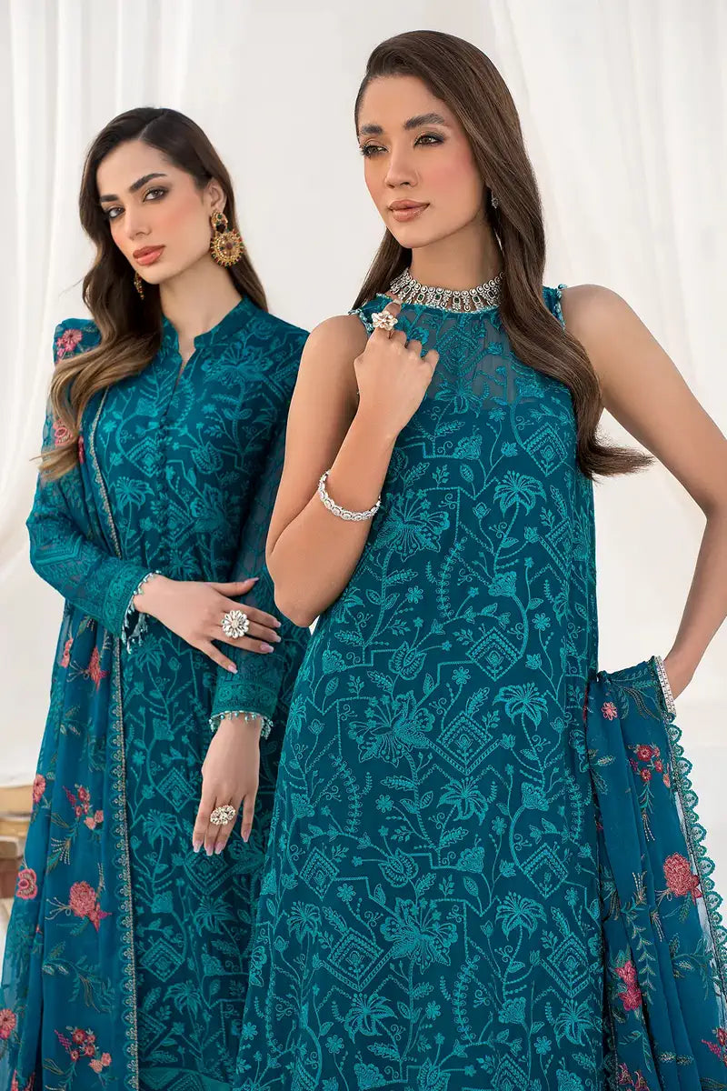 Zarif | LA CELESTE LUXURY Formals | ZLC 03 GARDENIA by Zarif - Designer Dress - Type: Ladies Clothes - Available at Libayah - 100% Original